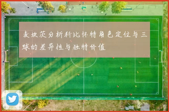 麦坎茨分析科比怀特角色定位与三球的差异性与独特价值